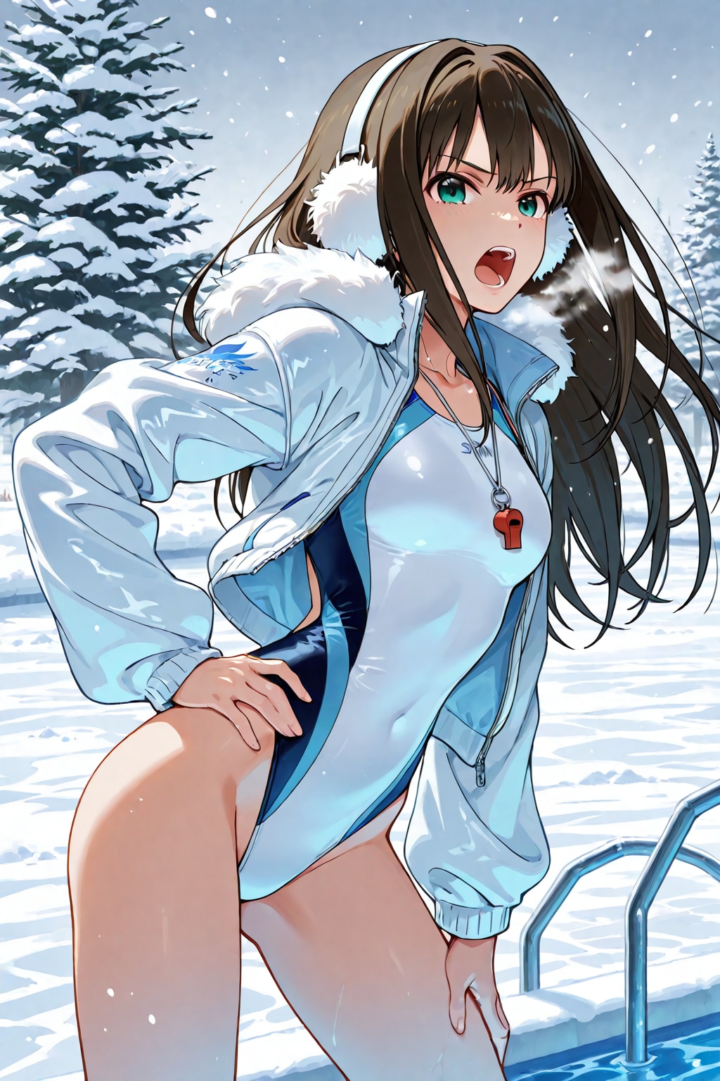氷立高校名物教師　シロクマ