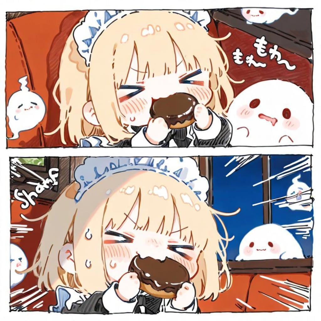 ( ;>ω<)限定チョコが食べ放題…🍫✨👻