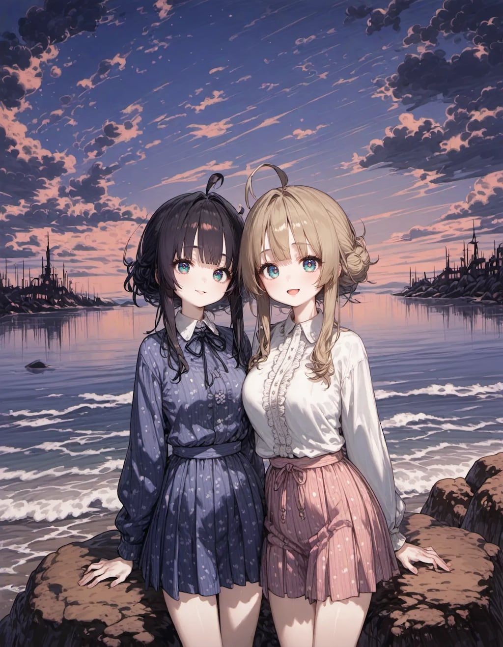 Twilight by the Silent Shore