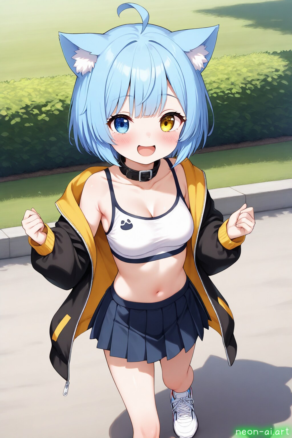 スポーツガーリー春ファッション（わちちプロンプト）