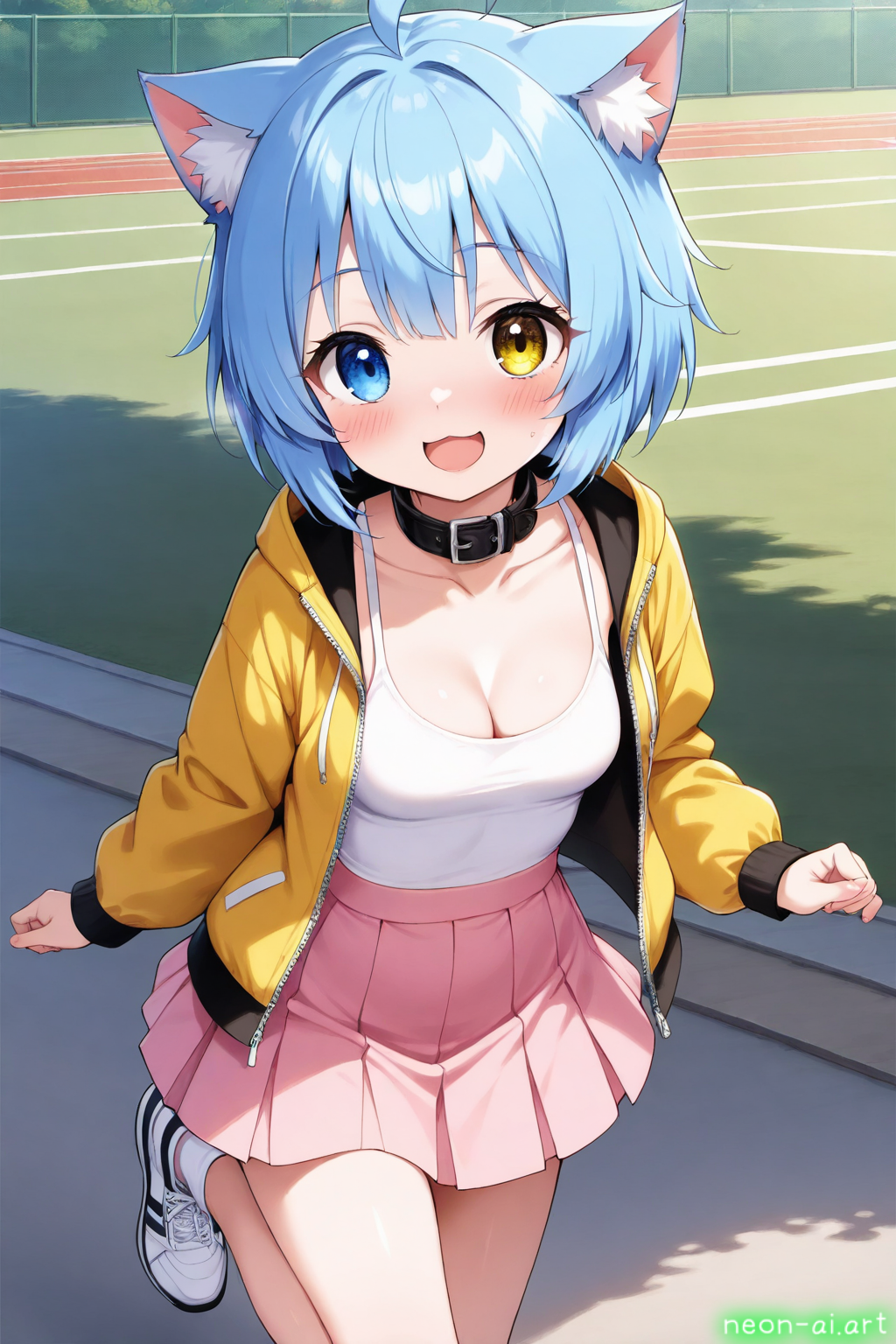 スポーツガーリー春ファッション（わちちプロンプト）