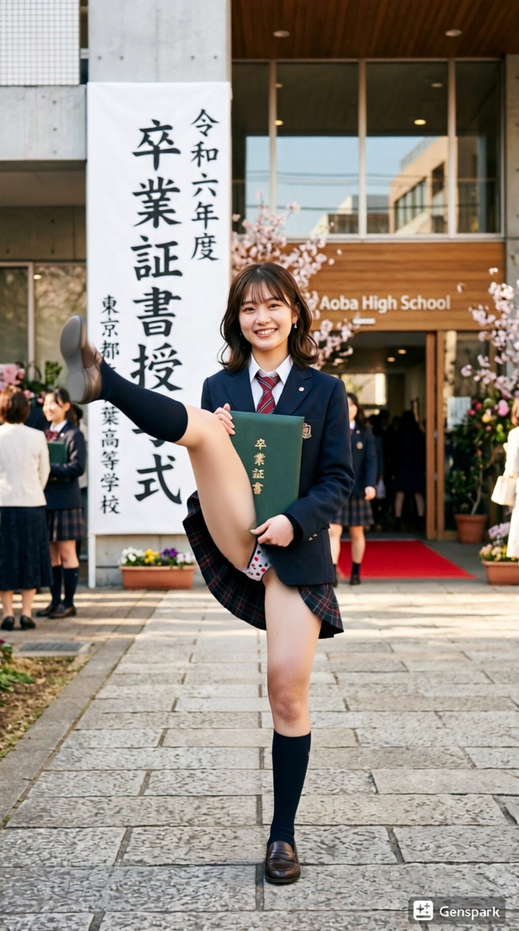 卒業しました