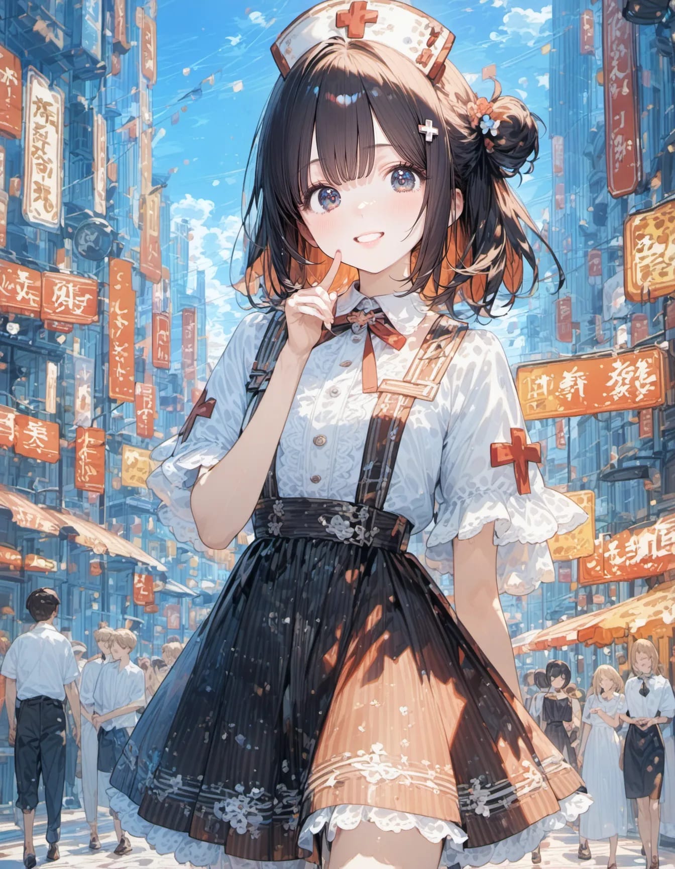 Street Nurse | の人気AIイラスト・グラビア