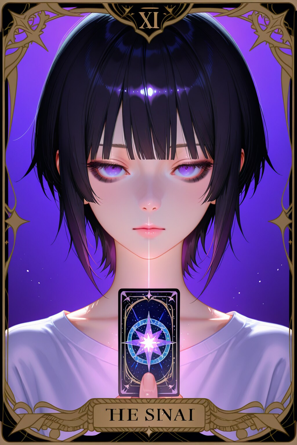 【紫色集計係】□色背景で対抗戦 | の人気AIイラスト・グラビア