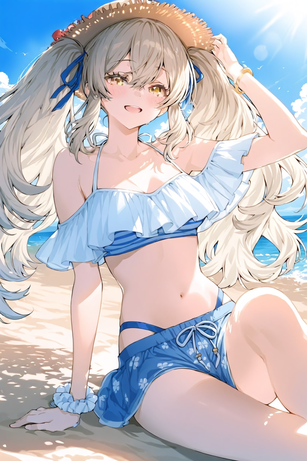 オフショル・フレアビキニ