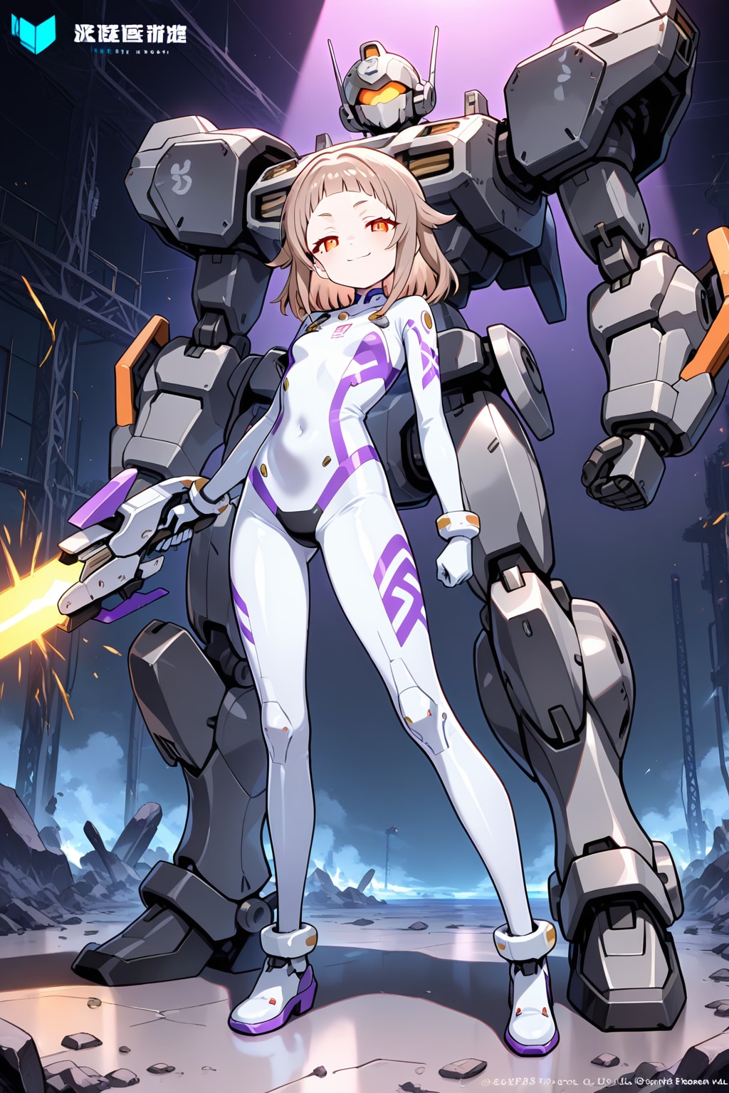 敵軍のメスガキパイロット