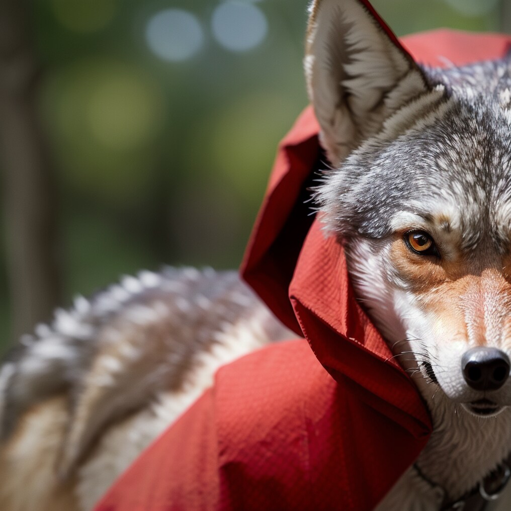 「吾輩が赤頭巾である🐺」