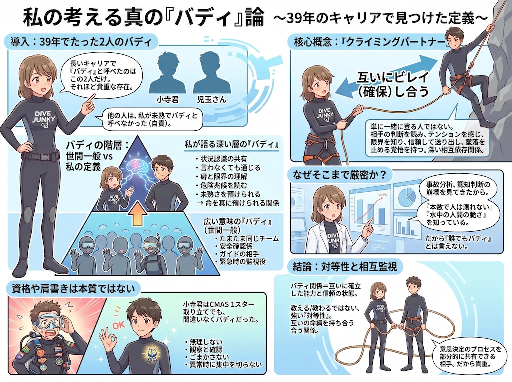 現時点でのぼくのバディ観