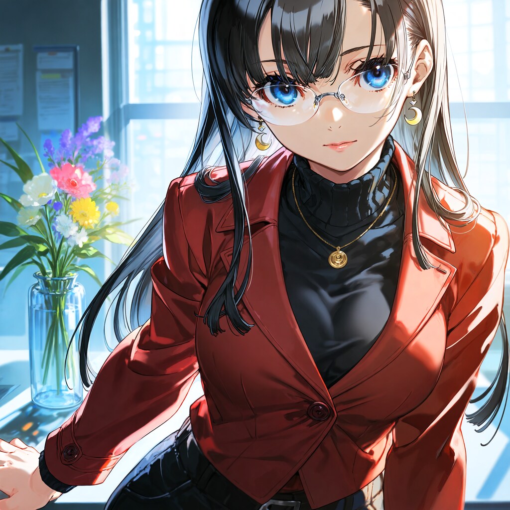 赤ジャケット