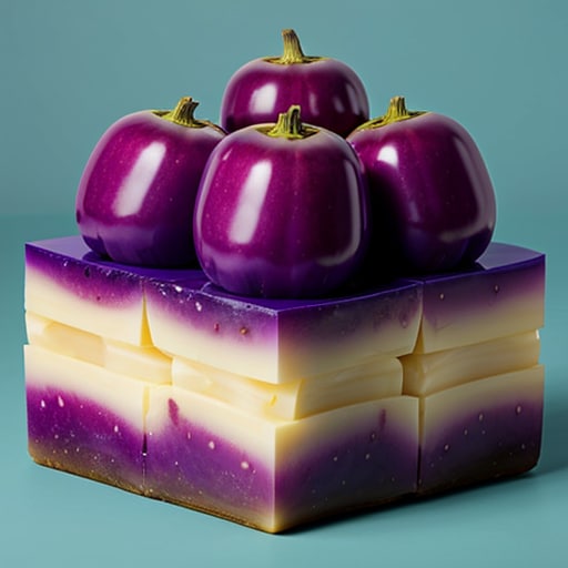 茄子ケーキ | の人気AIイラスト・グラビア
