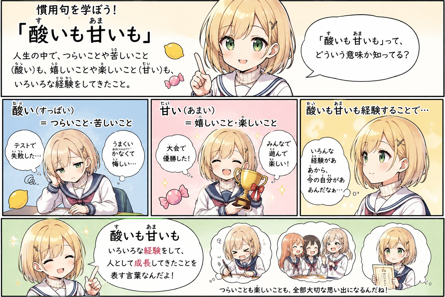 酸いも甘いも