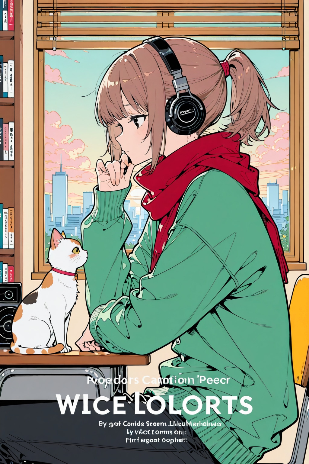 Lofiな少女 | の人気AIイラスト・グラビア