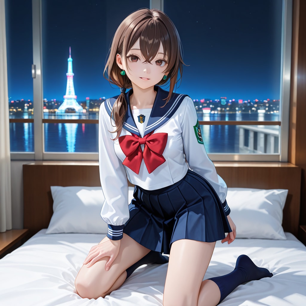 歩美 セーラー服 (18)