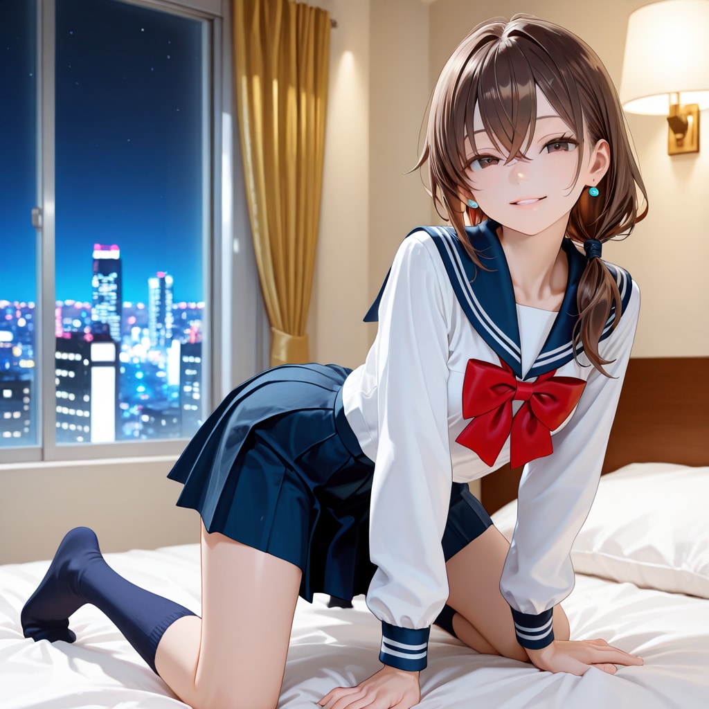 歩美 セーラー服 (18)