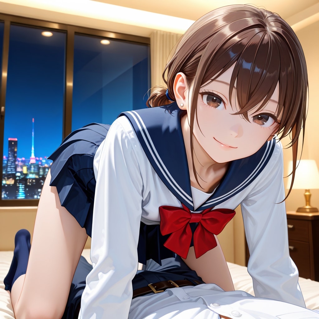 歩美 セーラー服 (18)