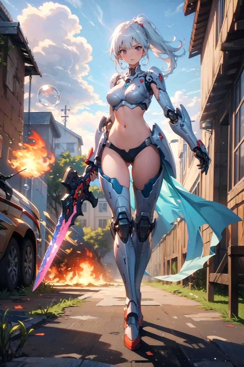 剣型の銃