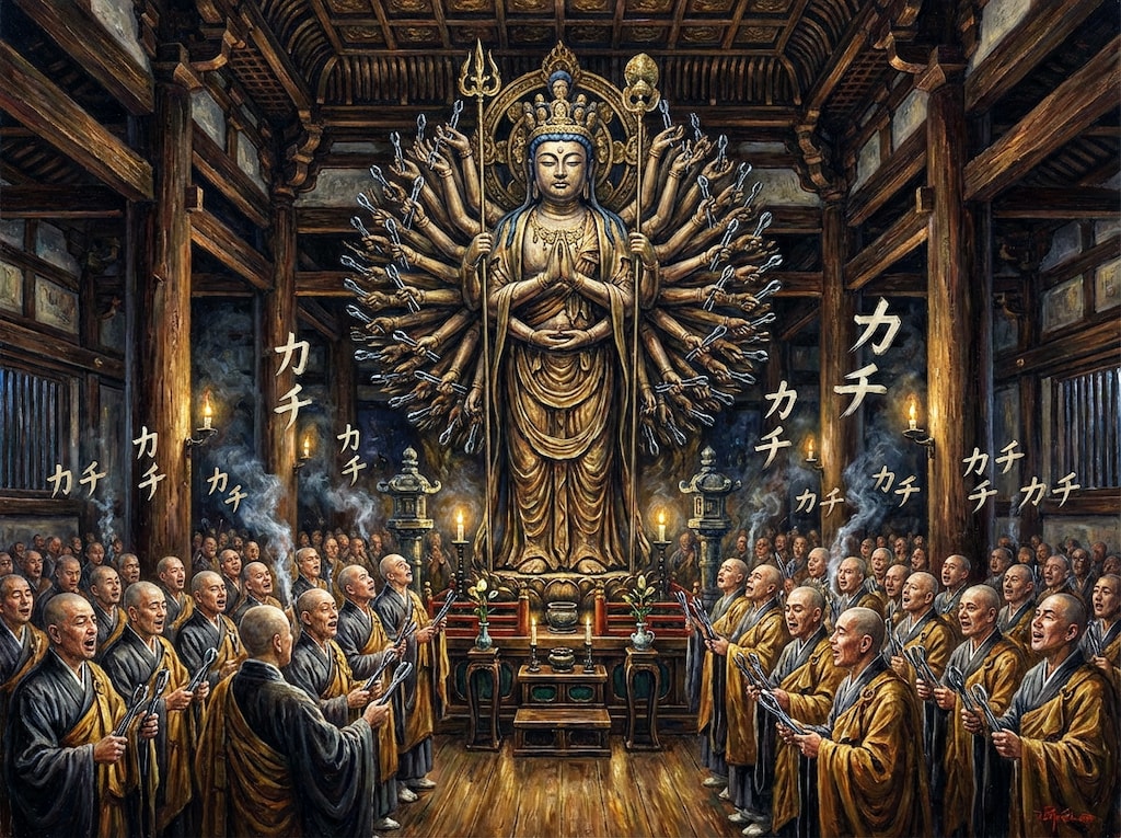 千トング千手観音五百人法要会