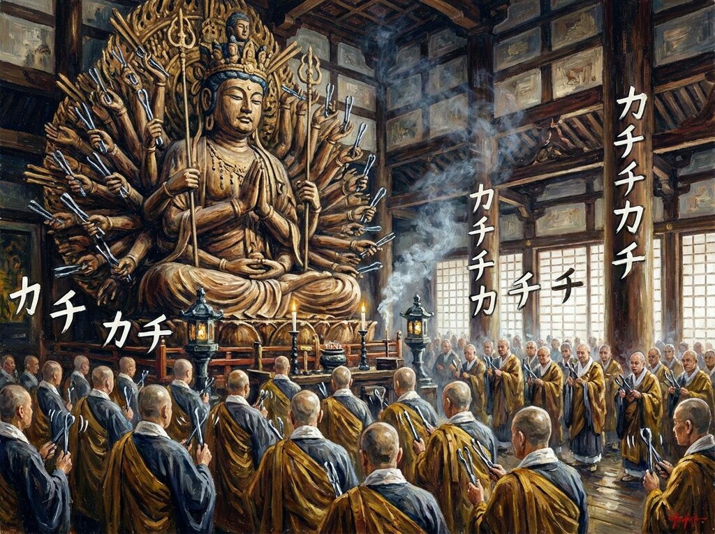 千トング千手観音五百人法要会