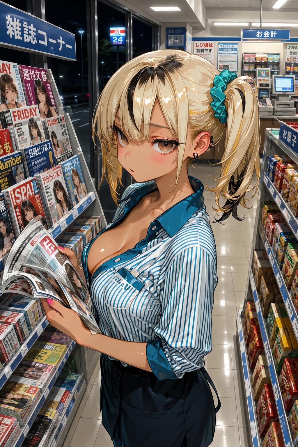 深夜の時事通。