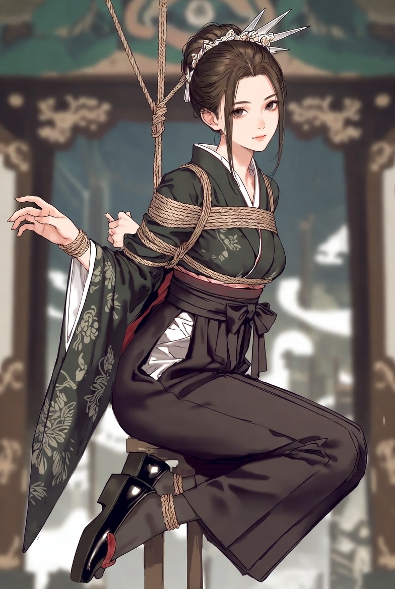 縄縛の和 - 静観の刻 | の人気AIイラスト・グラビア