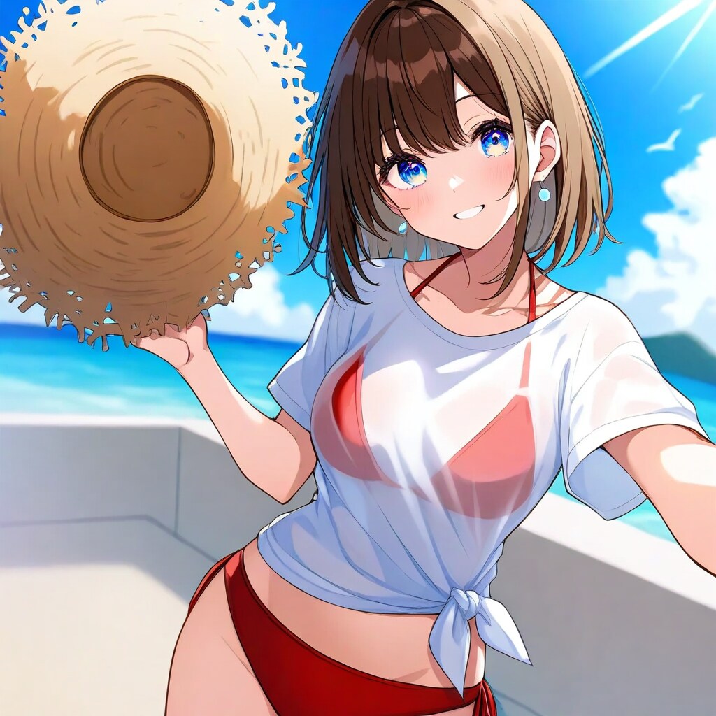 海の日 | の人気AIイラスト・グラビア