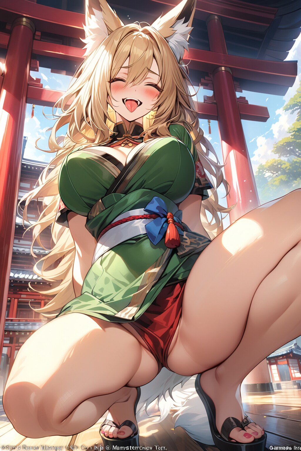 VEGAで溌剌系の元気狐娘
