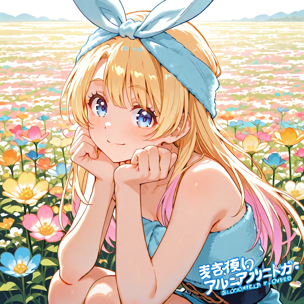 花を手折るアリス