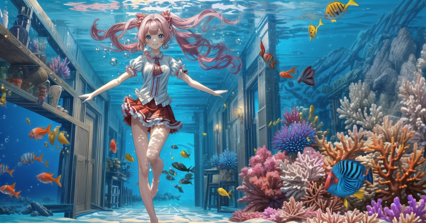 熱帯魚の少女