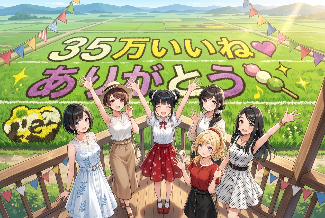 35万いいね💓ありがとうございます♪🥰🍡✨