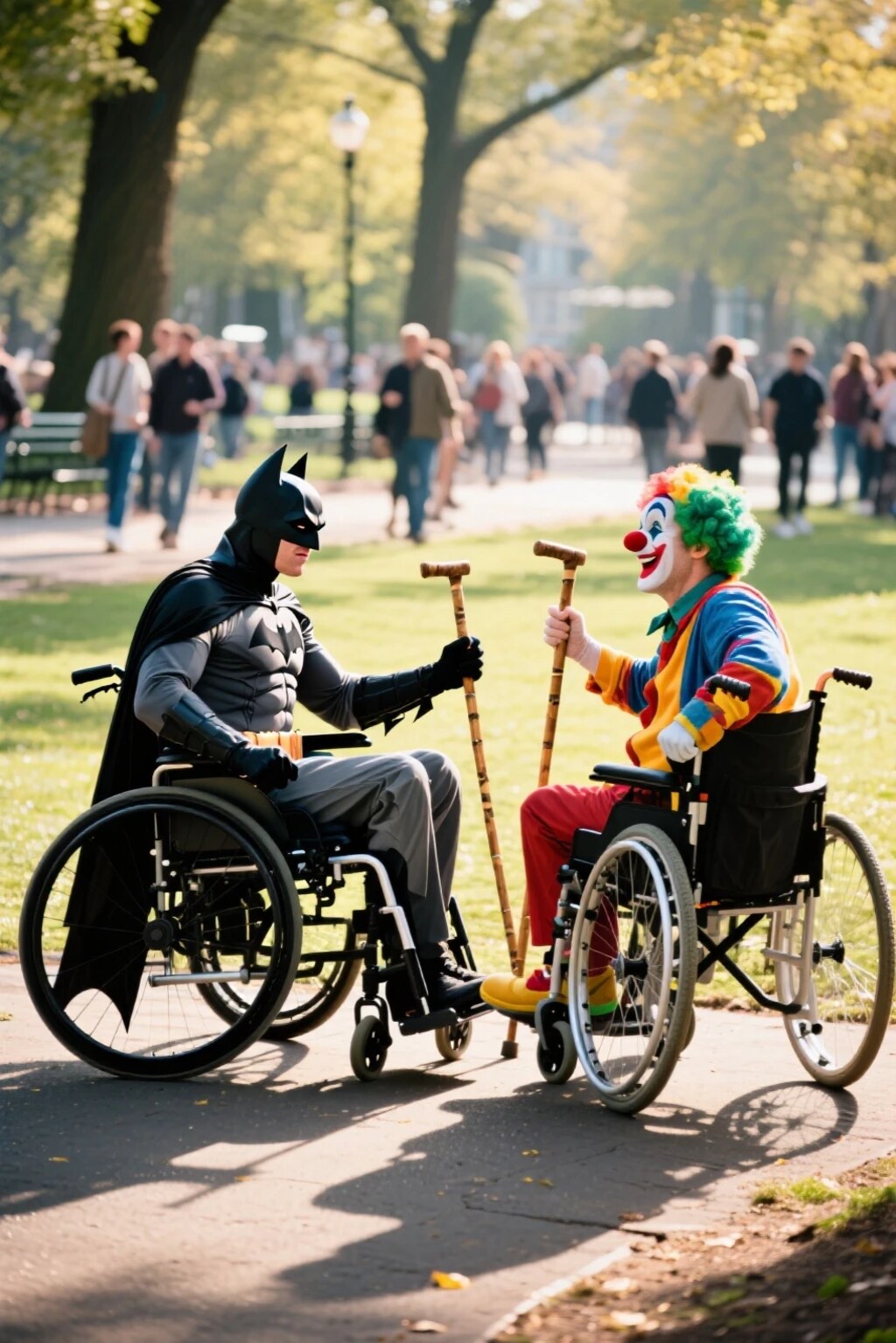 バットマンとジョーカー