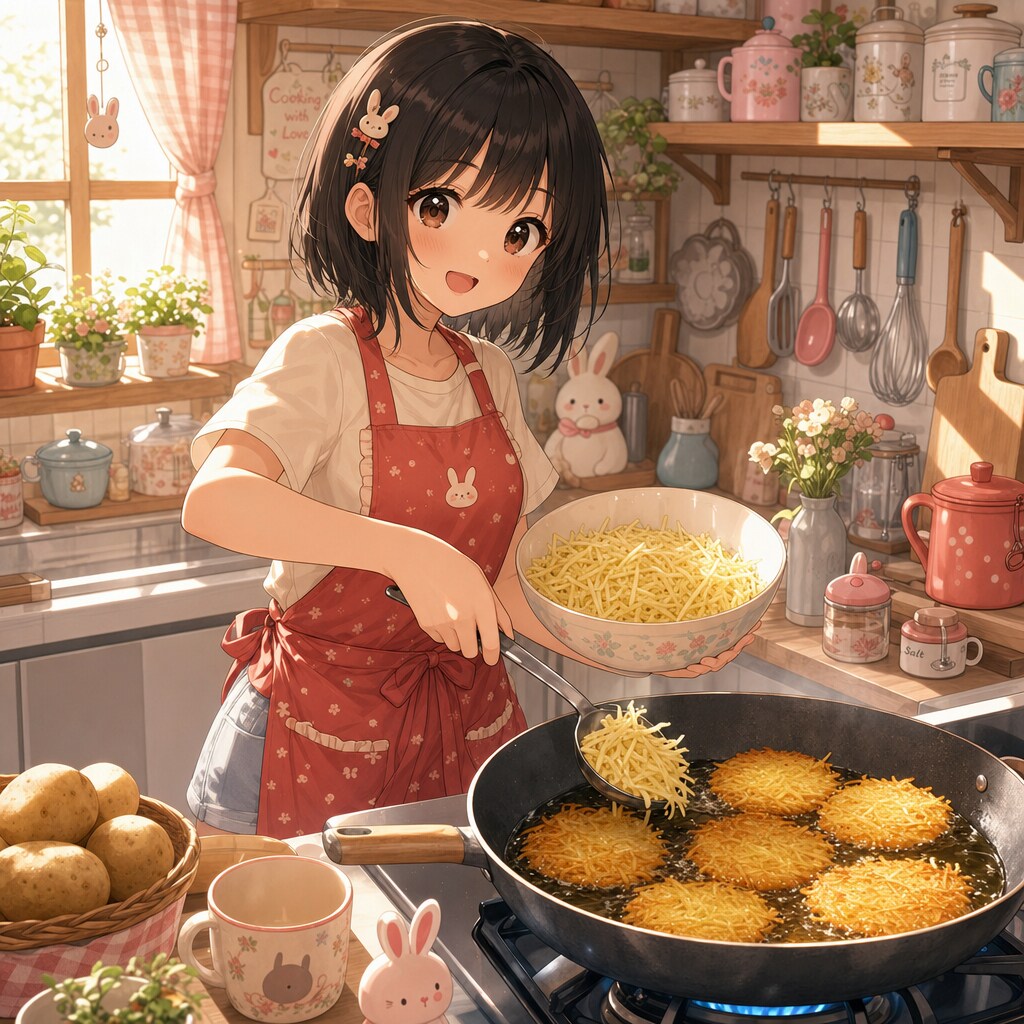 ハッシュポテトを作ったよ | の人気AIイラスト・グラビア