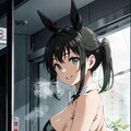 高咲侑のおしりが強調されたすがた 3枚目