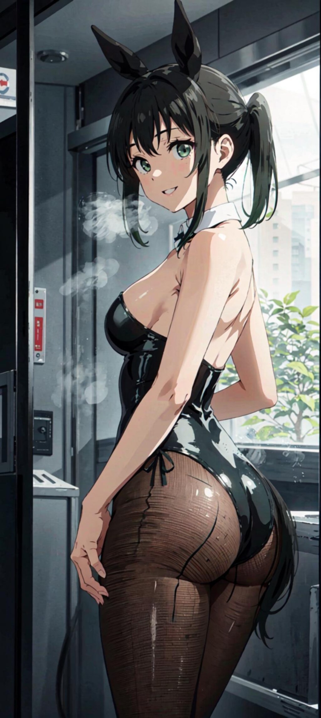 高咲侑のおしりが強調されたすがた