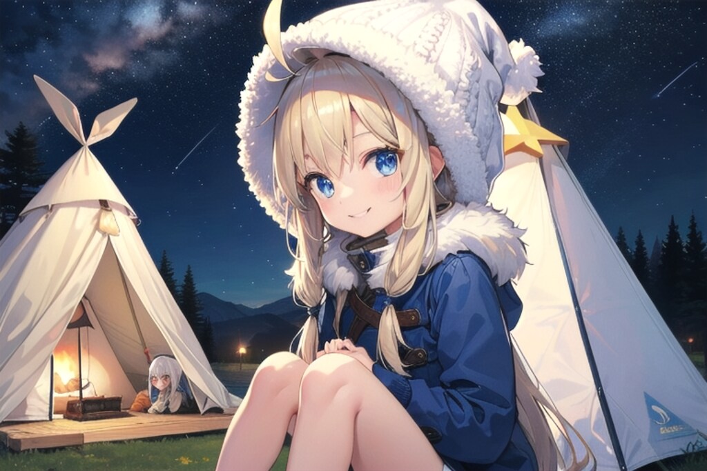 うちの子とキャンプ