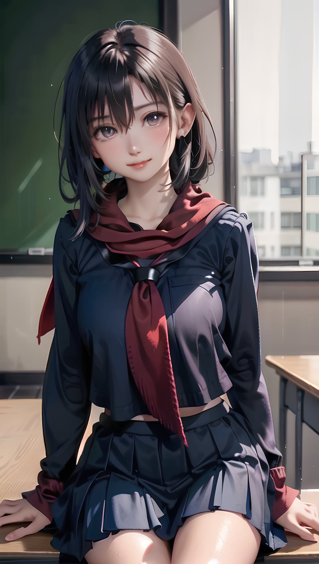 オーソドックスなセーラー服