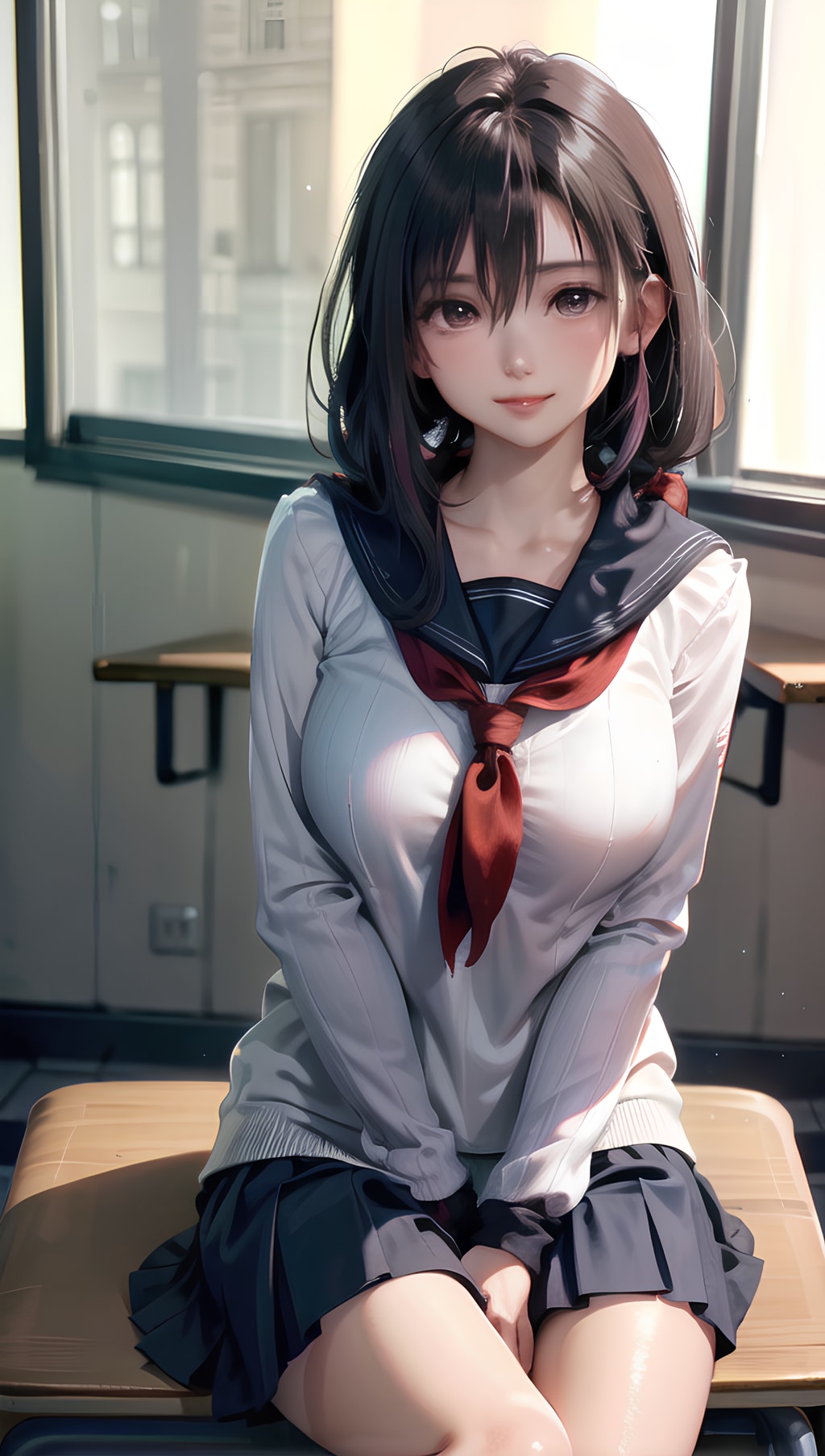 オーソドックスなセーラー服