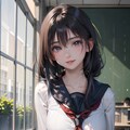 オーソドックスなセーラー服 7枚目