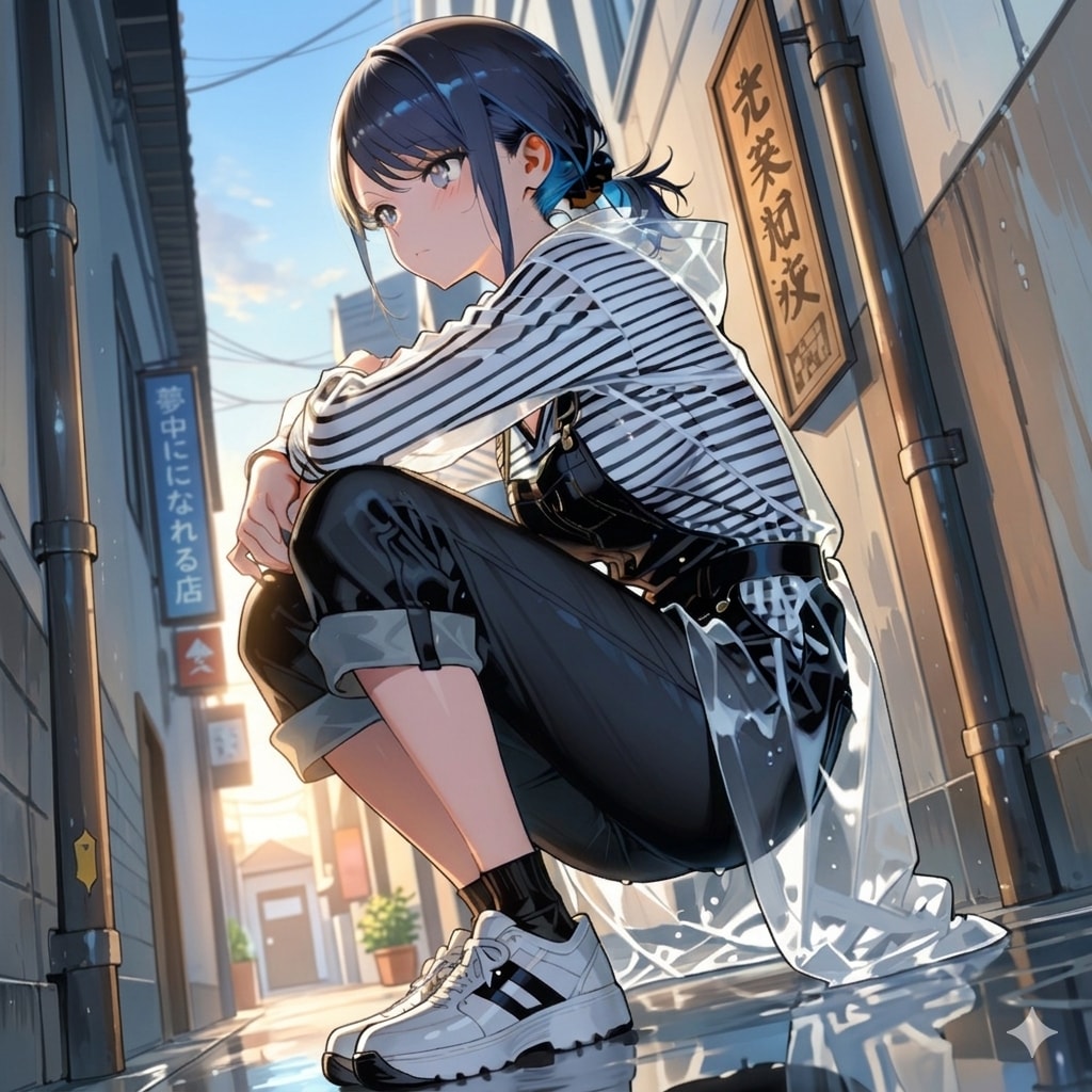 雨上がりの七瀬　88 | の人気AIイラスト・グラビア