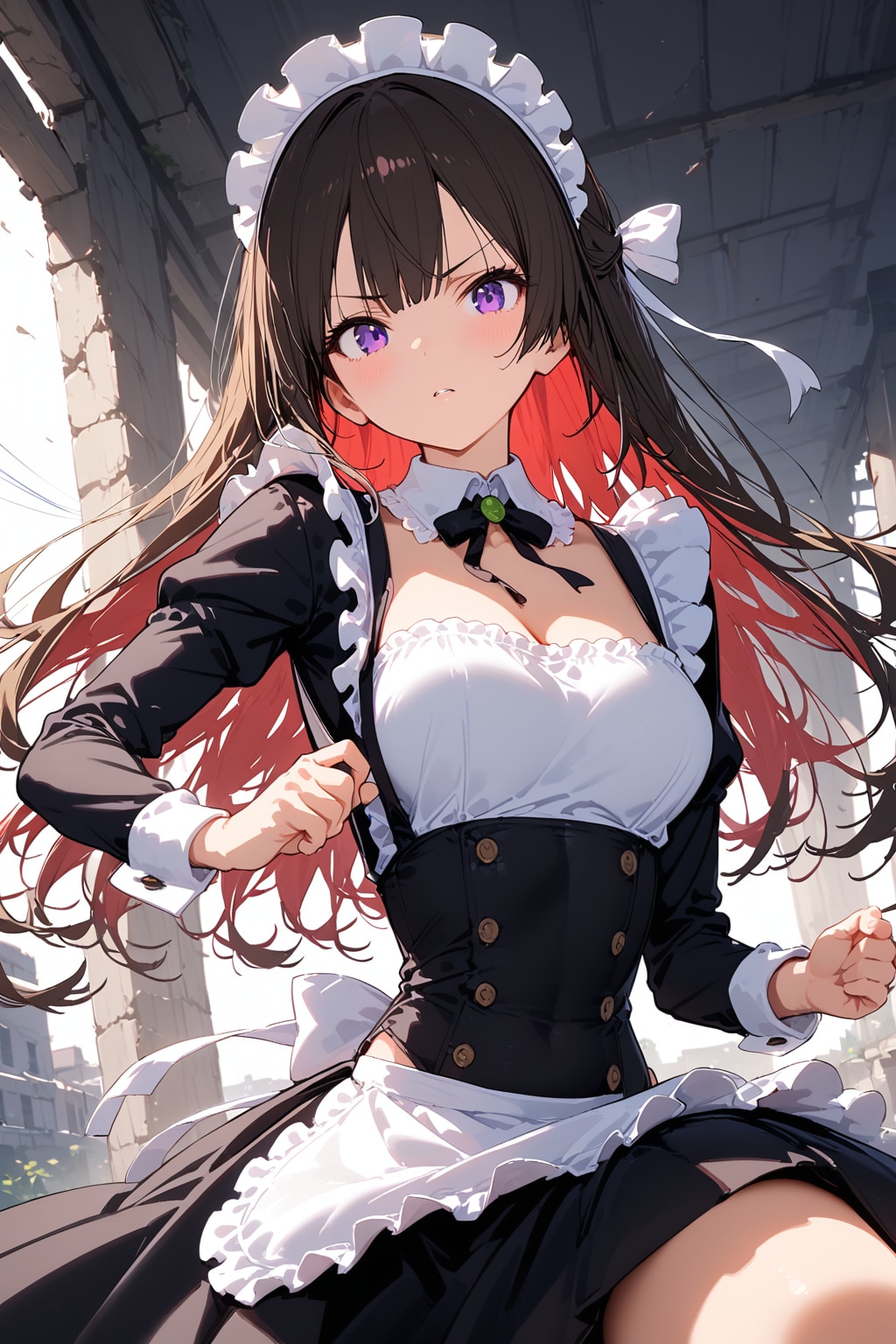 戦うメイド姫 | の人気AIイラスト・グラビア