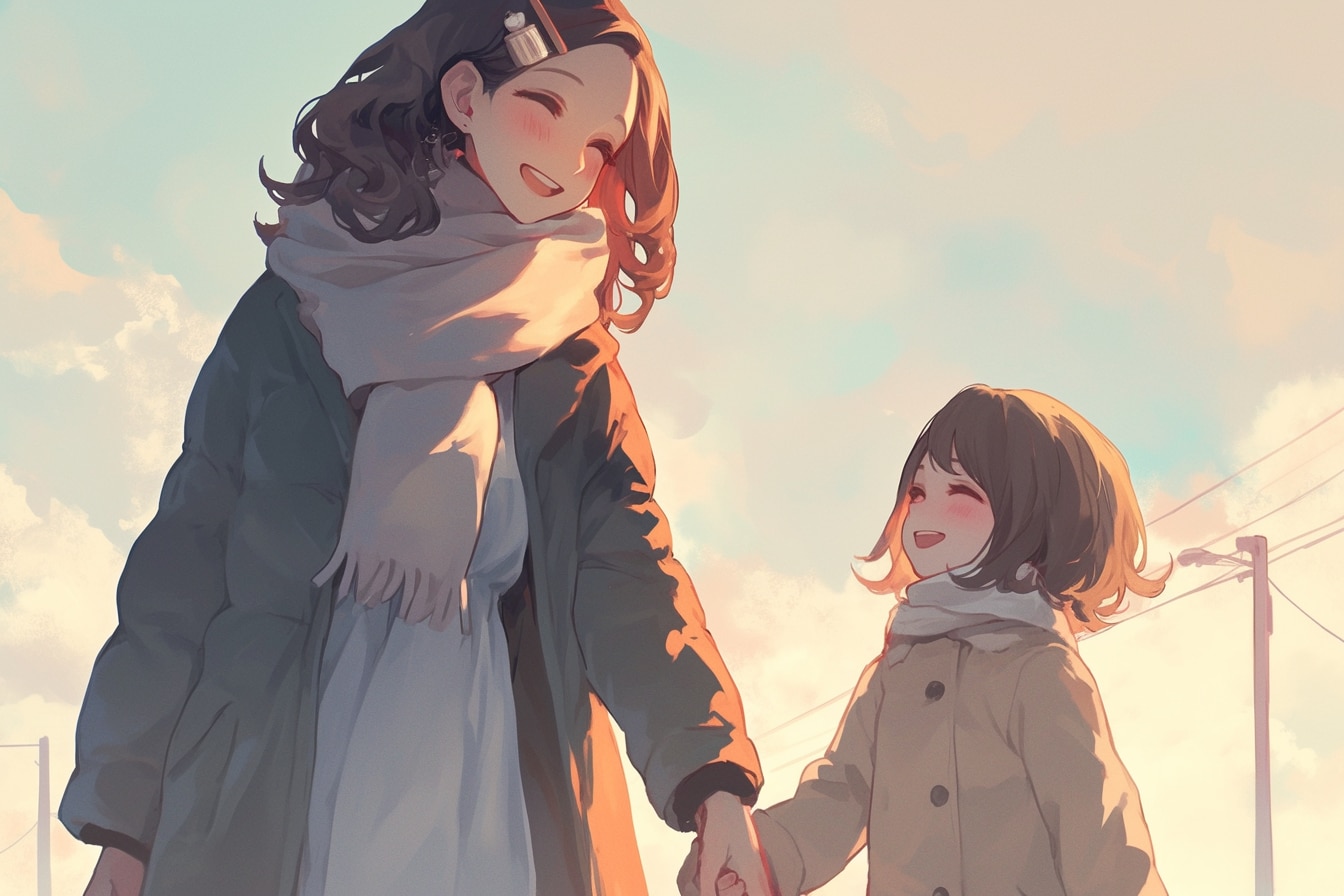 母と娘161 | の人気AIイラスト・グラビア