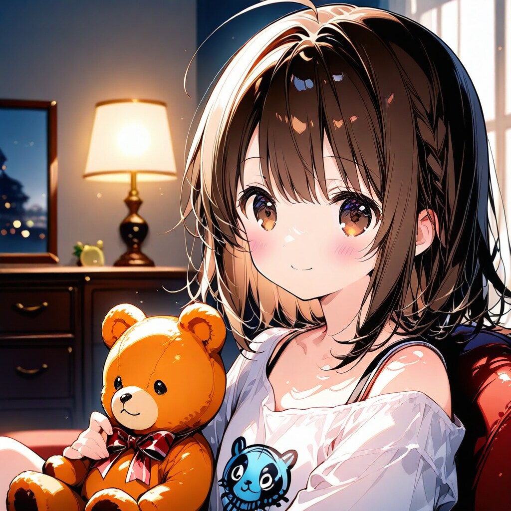 クマちゃんと一緒