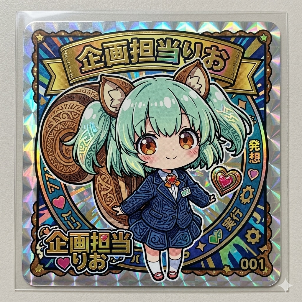 ちちぷいシール・企画担当りお | の人気AIイラスト・グラビア