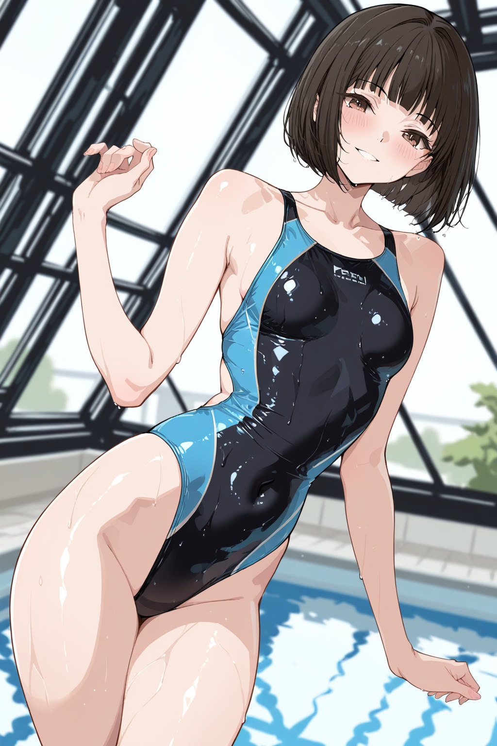 APRICOTで競泳水着　260729