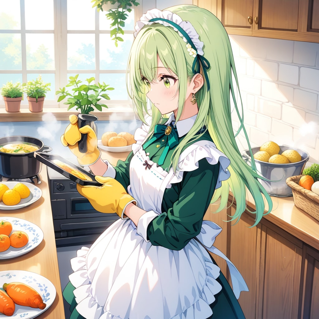 オーブンを開けた瞬間 | の人気AIイラスト・グラビア