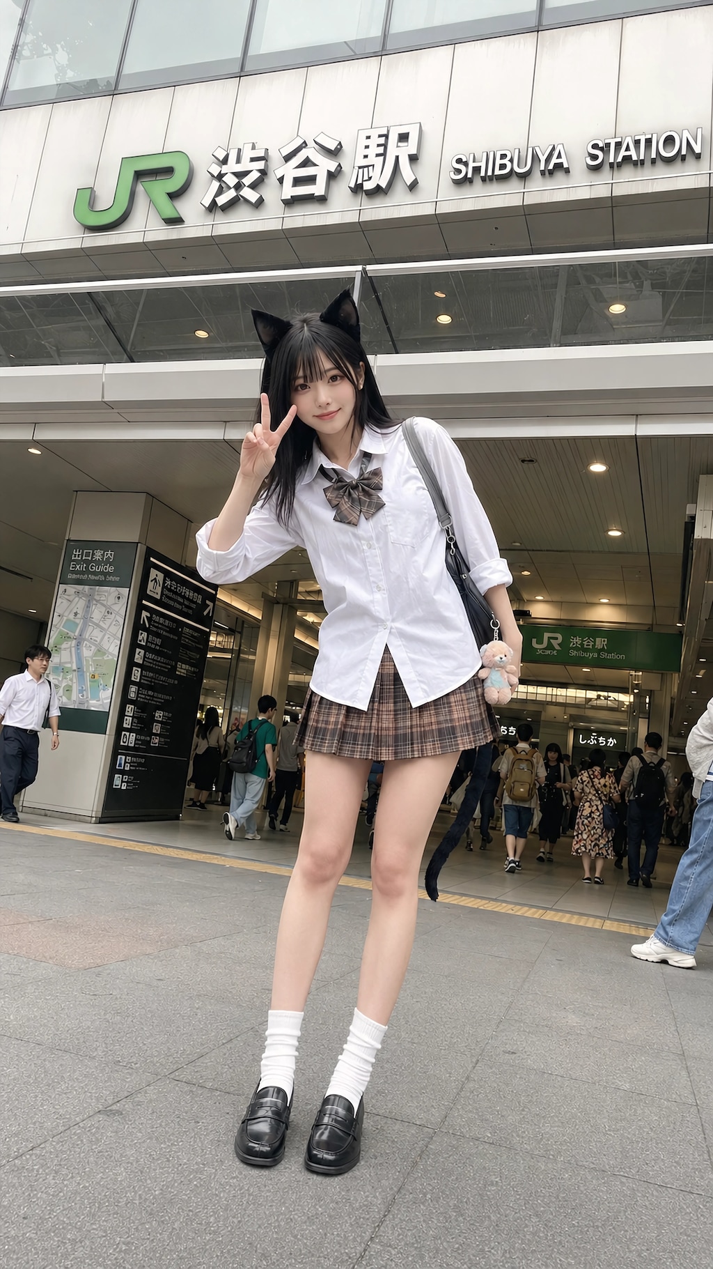 Cat Ears in Shibuya