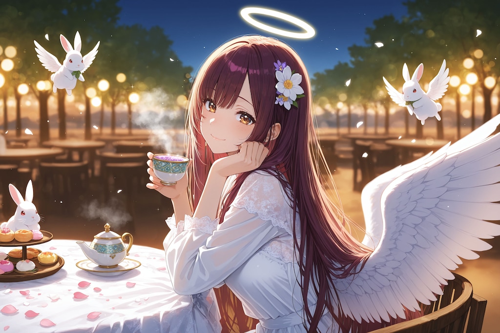 天使さん頑張ります（ガブリエルさん）