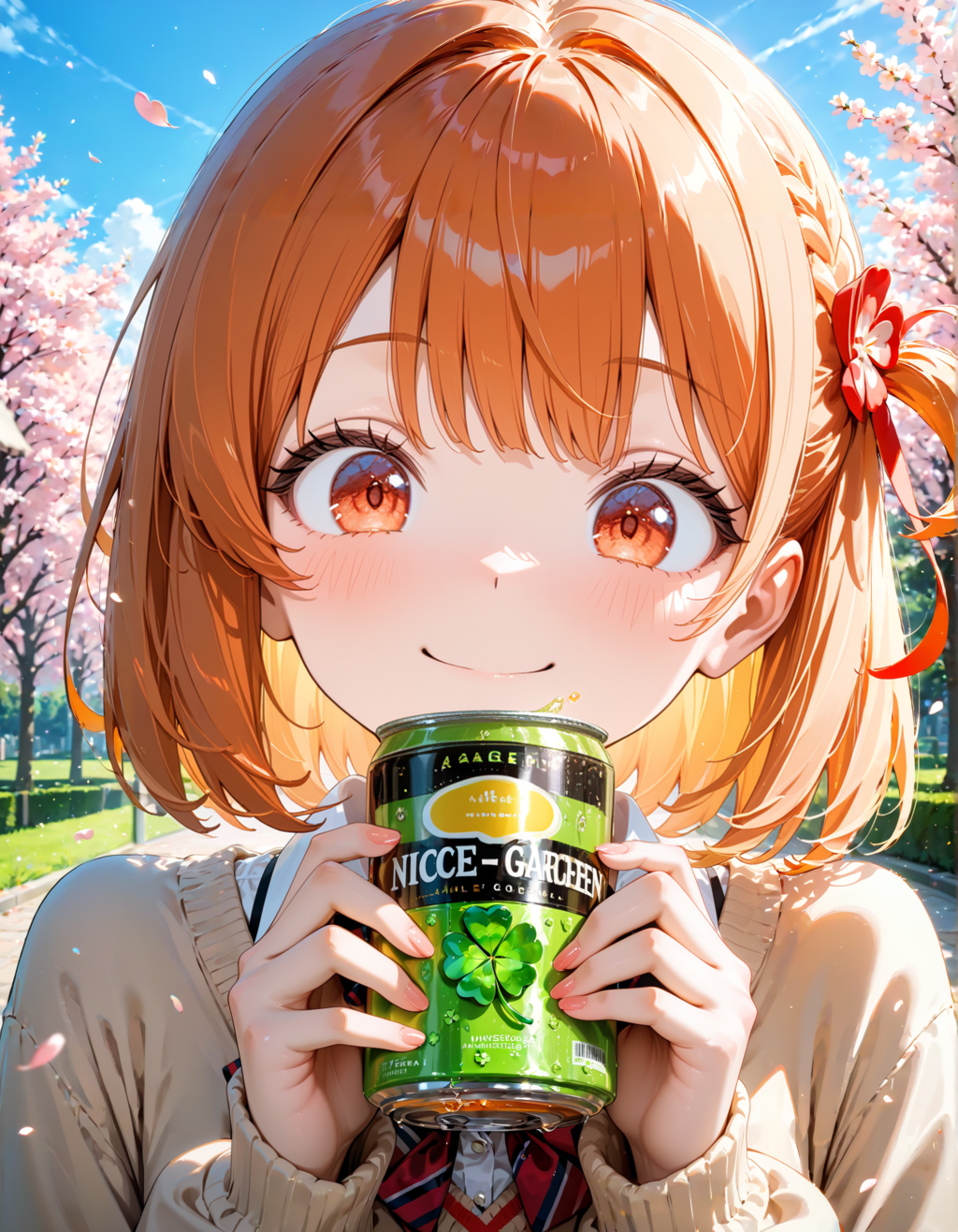 今日は庭の日。四つ葉の日。缶ジュース発売記念日。渋谷ギャルの日　その３