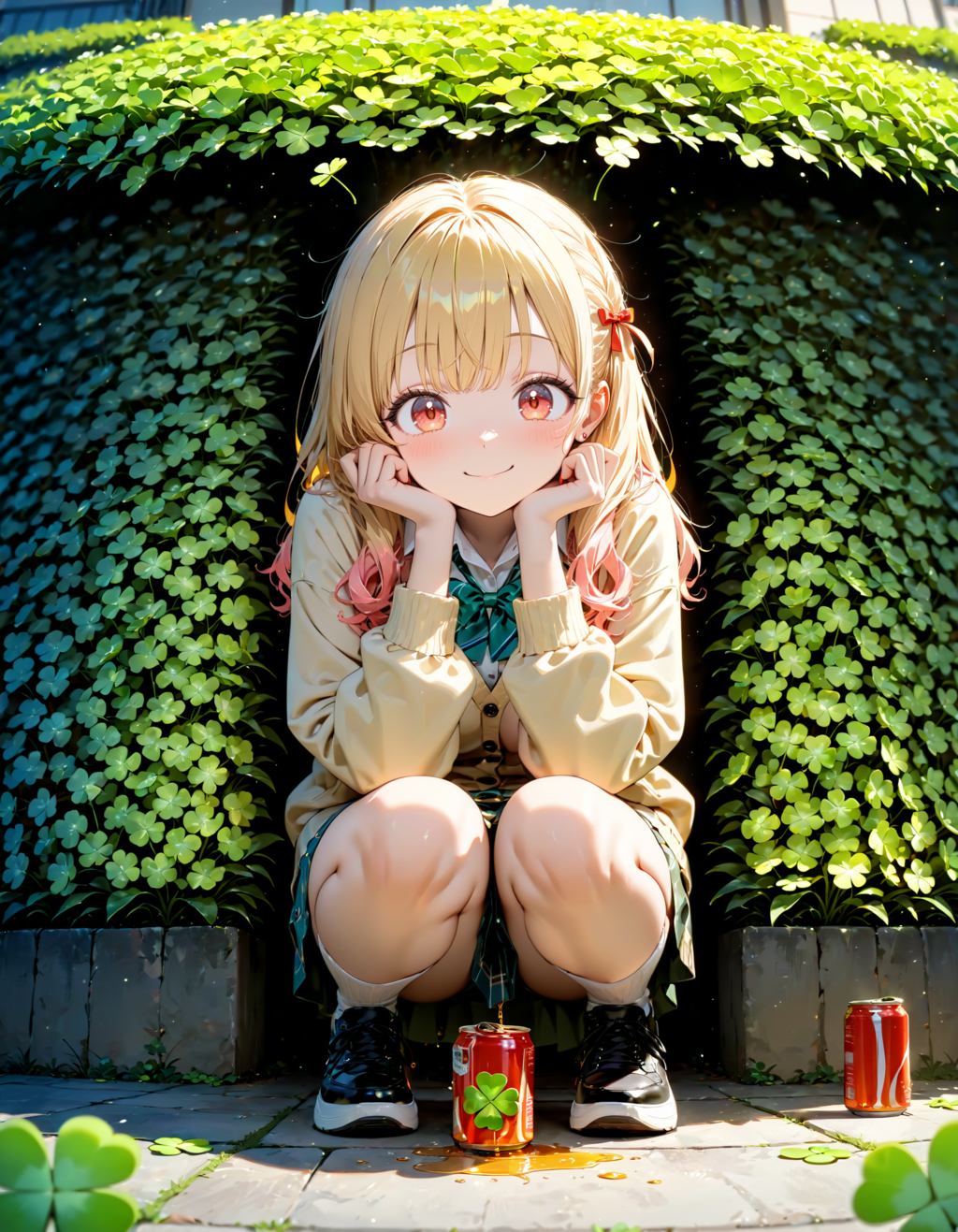 今日は庭の日。四つ葉の日。缶ジュース発売記念日。渋谷ギャルの日　その３