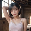 腋毛、廃屋 5枚目