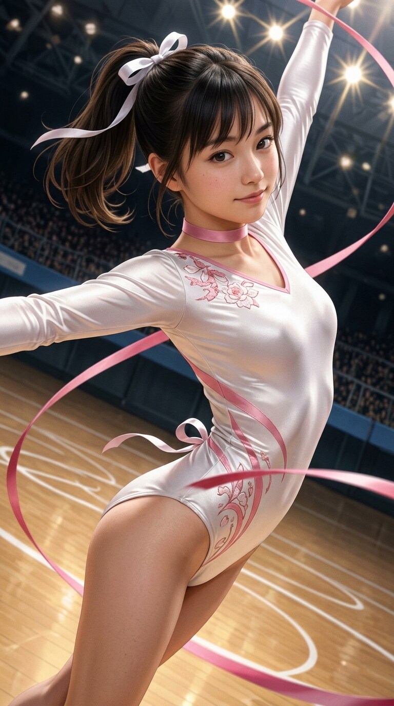 実写版の新体操女子